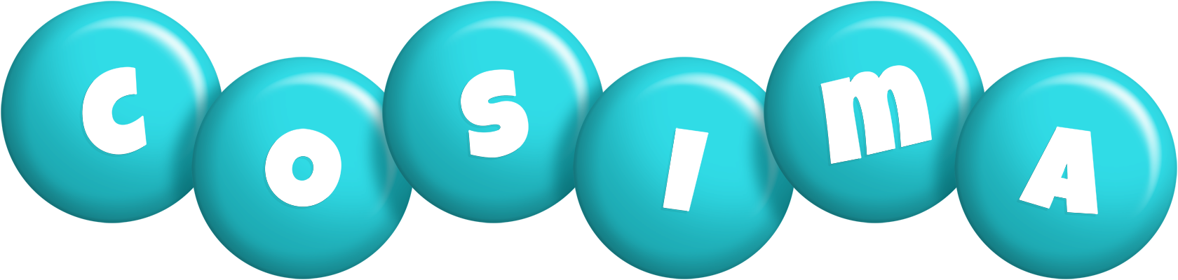 Cosima candy-azur logo