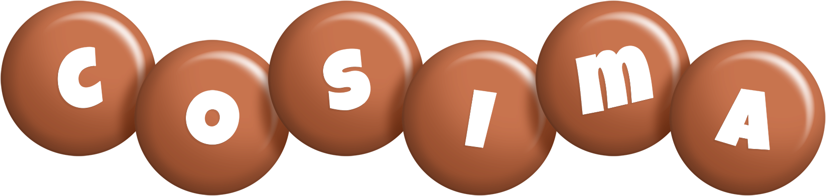 Cosima candy-brown logo
