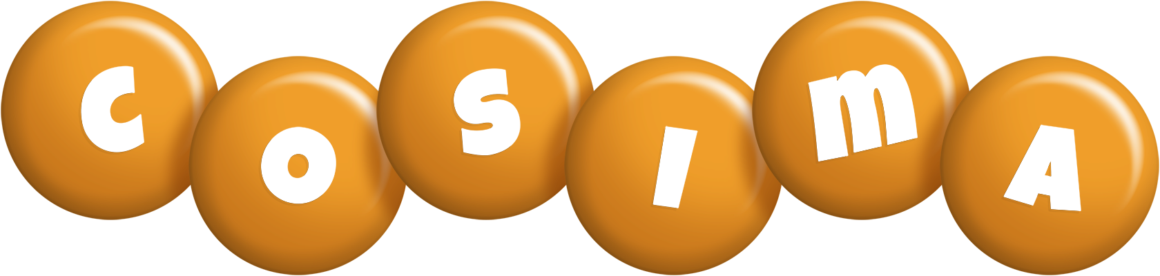 Cosima candy-orange logo
