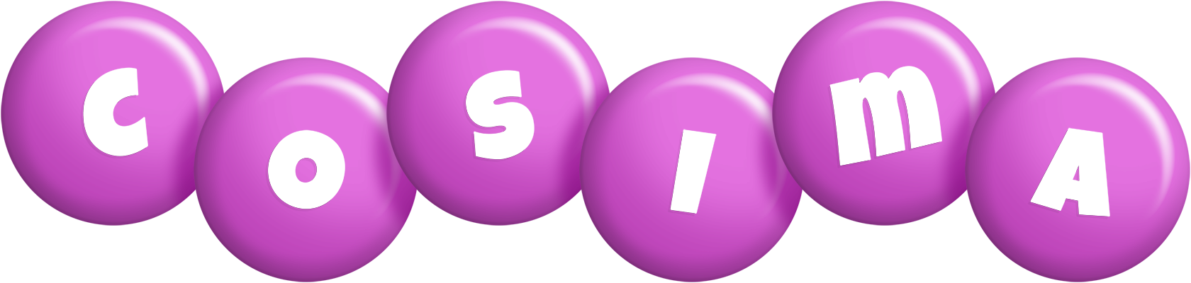 Cosima candy-purple logo