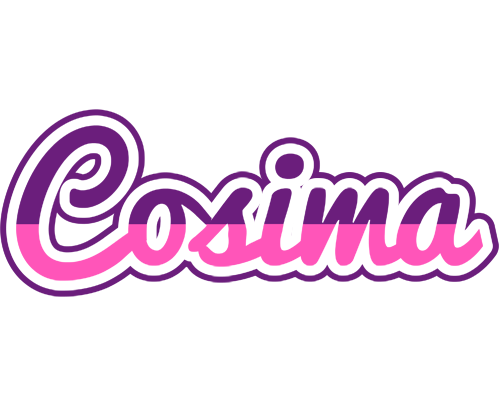 Cosima cheerful logo