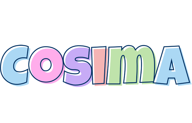 Cosima pastel logo