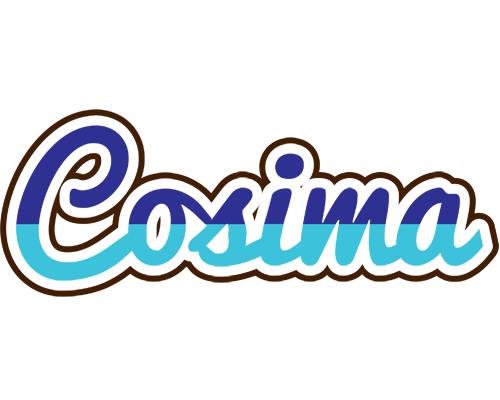 Cosima raining logo