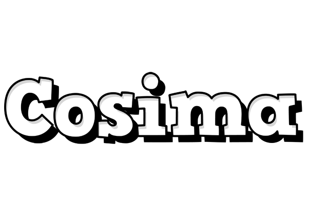 Cosima snowing logo