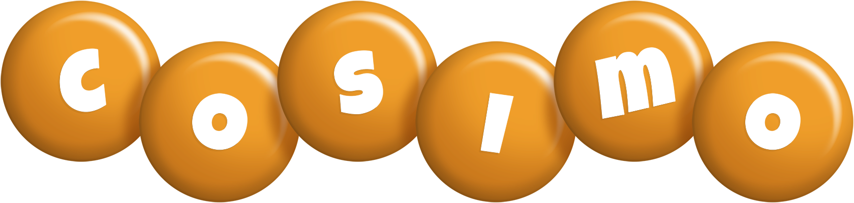 Cosimo candy-orange logo
