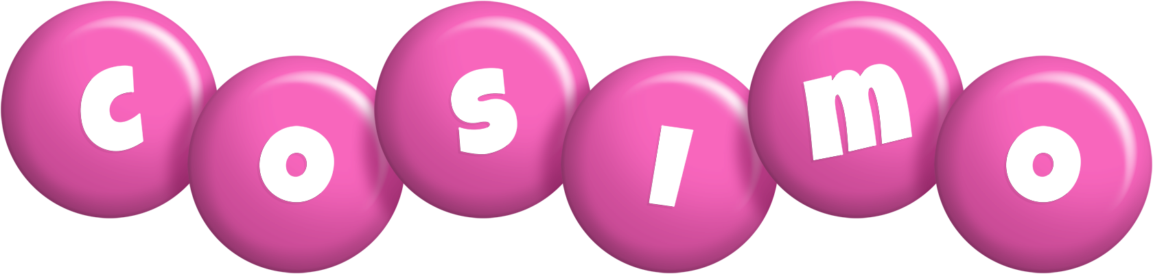 Cosimo candy-pink logo