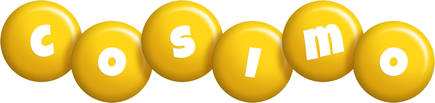 Cosimo candy-yellow logo