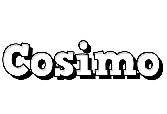 Cosimo snowing logo