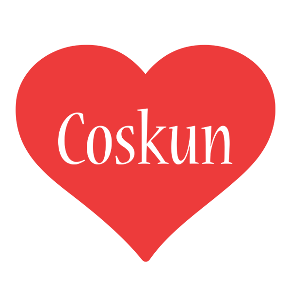 Coskun love logo