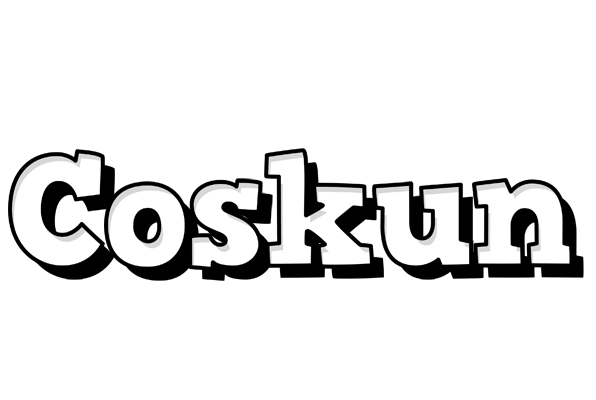 Coskun snowing logo