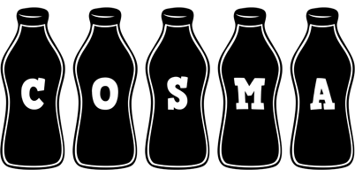 Cosma bottle logo