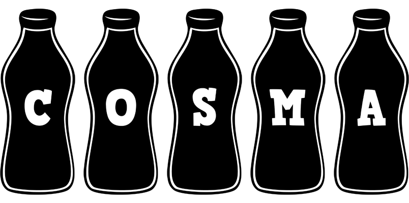 Cosma bottle logo