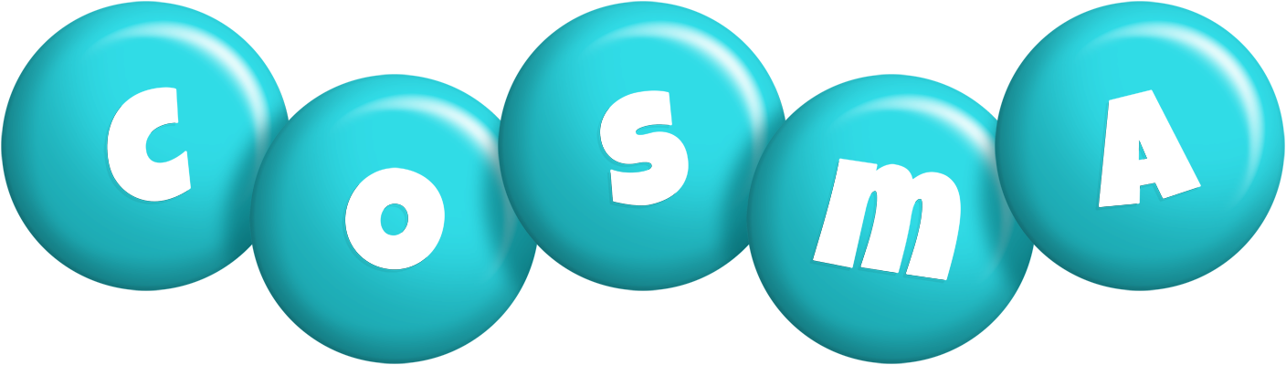 Cosma candy-azur logo