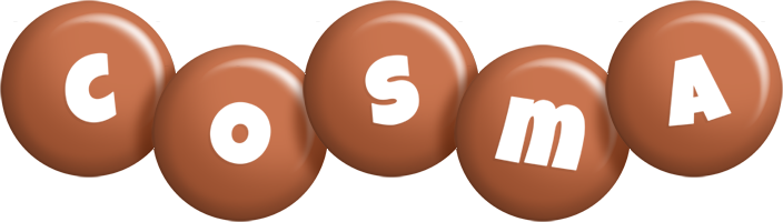 Cosma candy-brown logo