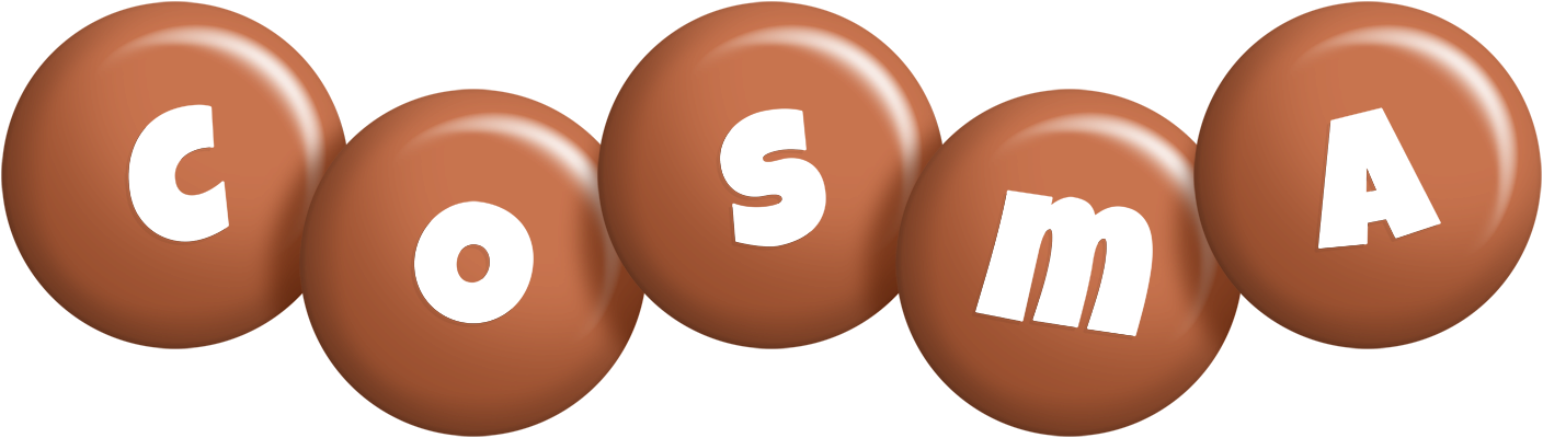 Cosma candy-brown logo