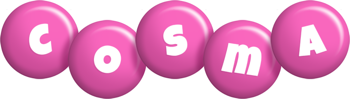 Cosma candy-pink logo