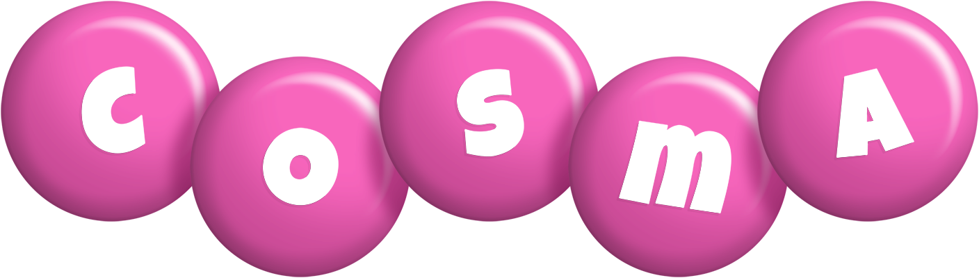 Cosma candy-pink logo
