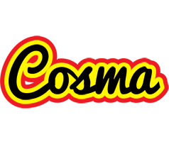 Cosma flaming logo