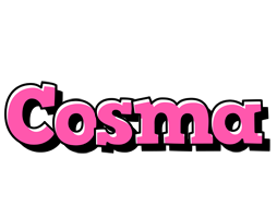 Cosma girlish logo