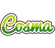 Cosma golfing logo