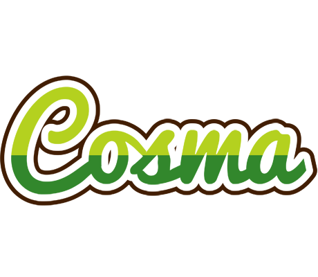 Cosma golfing logo