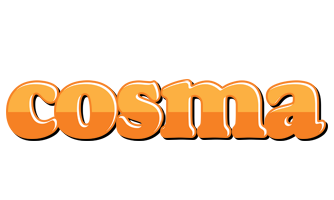 Cosma orange logo