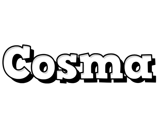 Cosma snowing logo