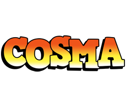 Cosma sunset logo