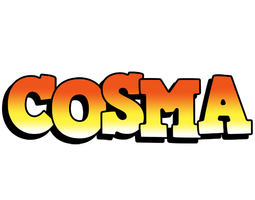 Cosma sunset logo