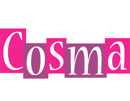 Cosma whine logo