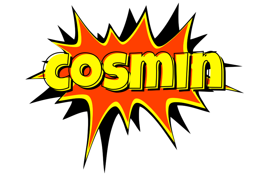 Cosmin bazinga logo