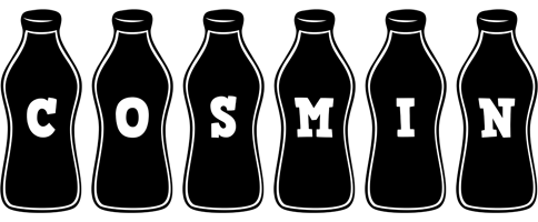 Cosmin bottle logo