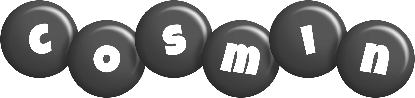 Cosmin candy-black logo