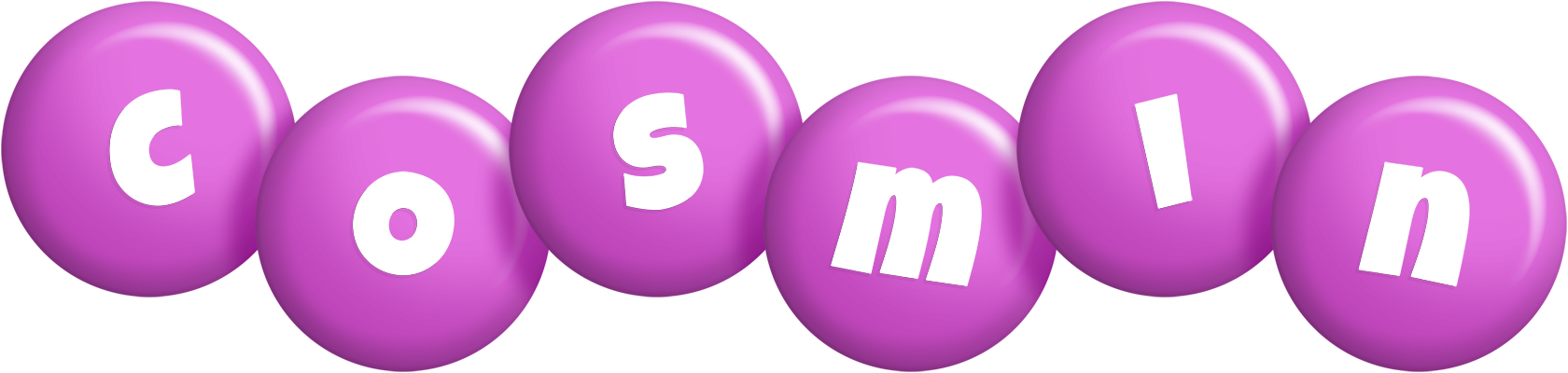 Cosmin candy-purple logo