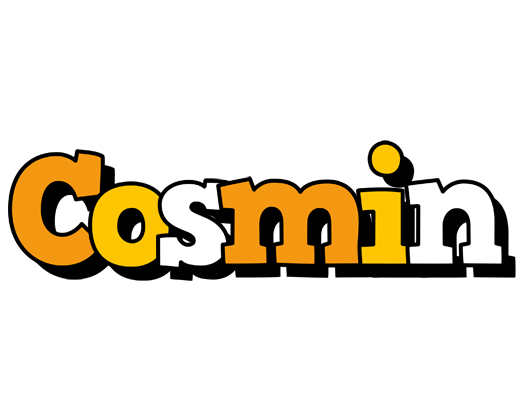 Cosmin cartoon logo