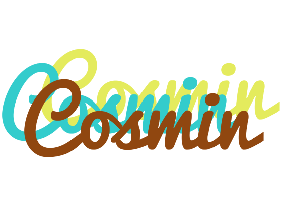 Cosmin cupcake logo