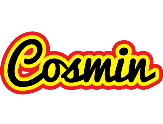 Cosmin flaming logo
