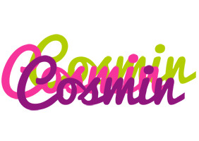 Cosmin flowers logo