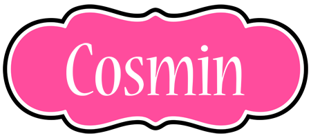 Cosmin invitation logo