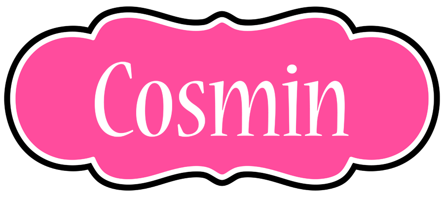 Cosmin invitation logo