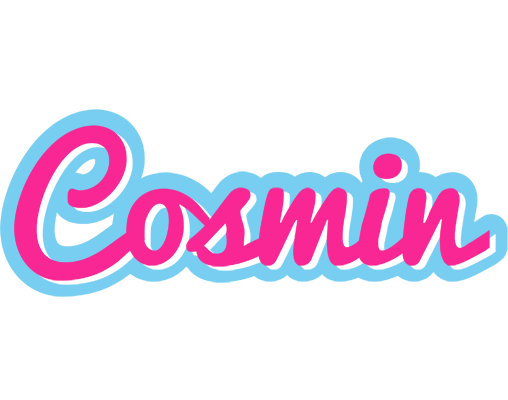 Cosmin popstar logo