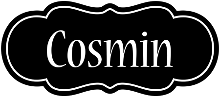 Cosmin welcome logo