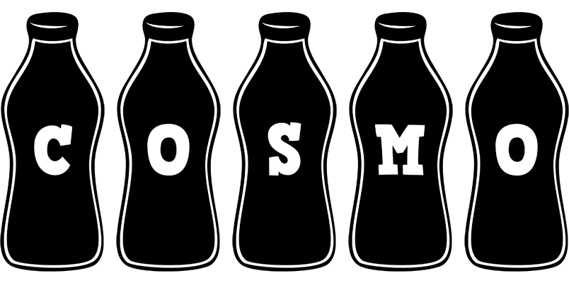 Cosmo bottle logo
