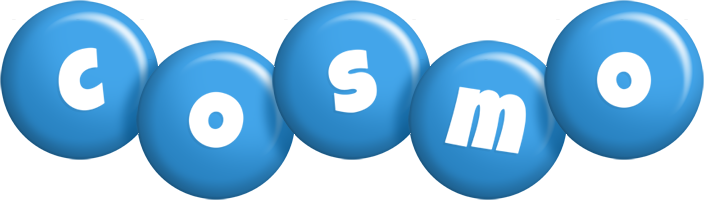 Cosmo candy-blue logo