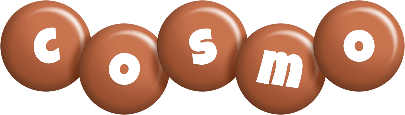 Cosmo candy-brown logo