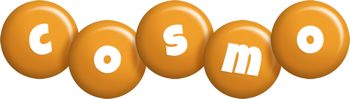 Cosmo candy-orange logo