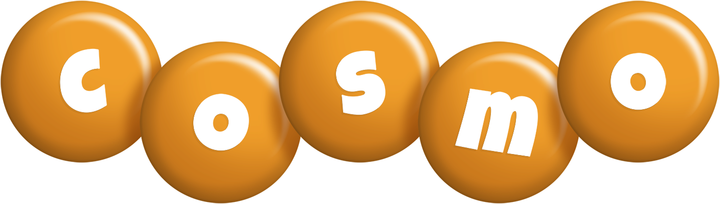 Cosmo candy-orange logo
