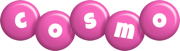 Cosmo candy-pink logo