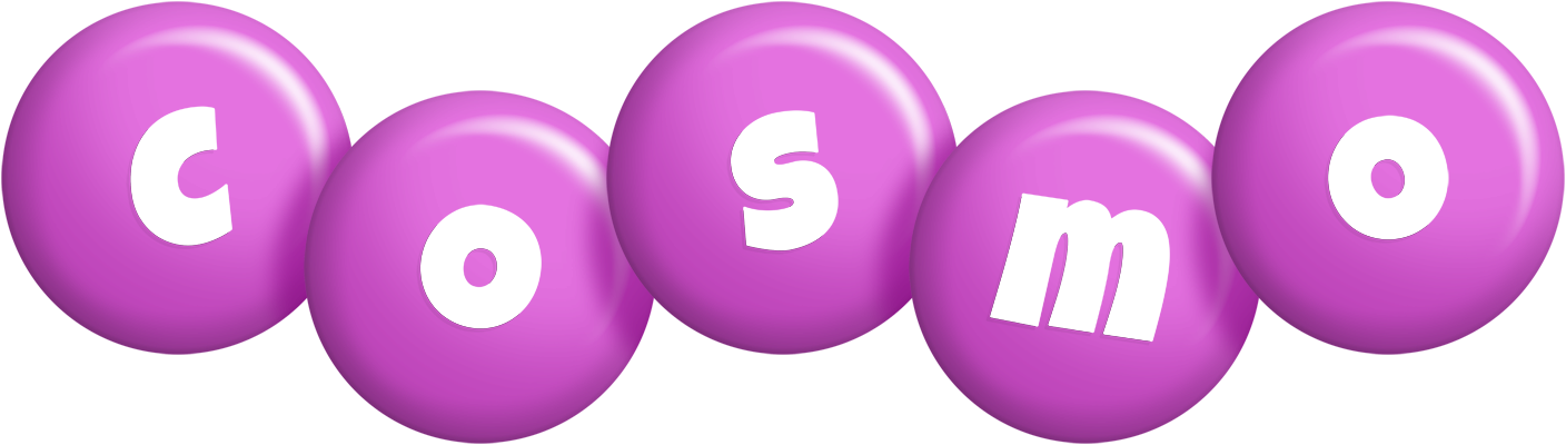 Cosmo candy-purple logo