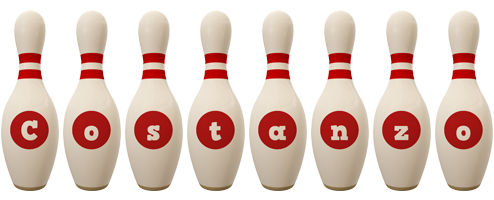 Costanzo bowling-pin logo